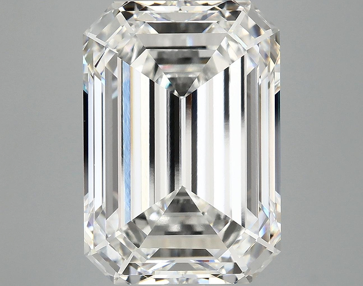 10.62 Carat Emerald Shaped Ideal Cut VVS2 IGI Certified Lab Grown Diamond