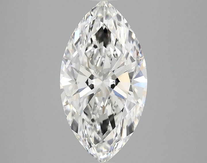 2.91 Carat Marquise Shaped Excellent Cut VS1 IGI Certified Lab Grown Diamond