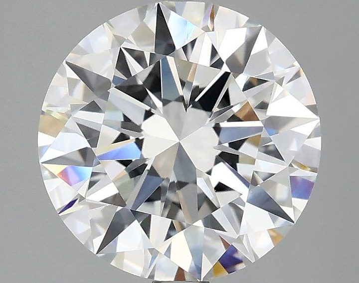 3.06 Carat Round Shaped Ideal Cut VVS2 IGI Certified Lab Grown Diamond