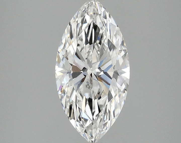 2.07 Carat Marquise Shaped Ideal Cut VVS2 IGI Certified Lab Grown Diamond