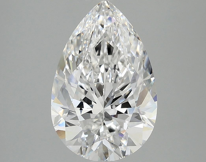 3.02 Carat Pear Shaped Excellent Cut VS1 IGI Certified Lab Grown Diamond