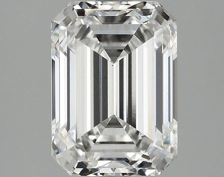3.04 Carat Emerald Shaped Excellent Cut VS1 IGI Certified Lab Grown Diamond