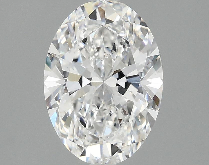 1.98 Carat Oval Shaped Ideal Cut VVS2 IGI Certified Lab Grown Diamond