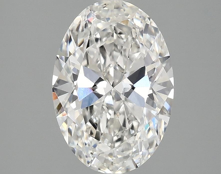 1.98 Carat Oval Shaped Ideal Cut VVS2 IGI Certified Lab Grown Diamond