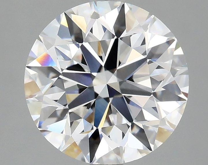 3.04 Carat Round Shaped Excellent Cut VVS2 IGI Certified Lab Grown Diamond