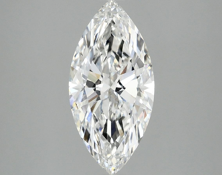 1.97 Carat Marquise Shaped Excellent Cut VVS1 IGI Certified Lab Grown Diamond