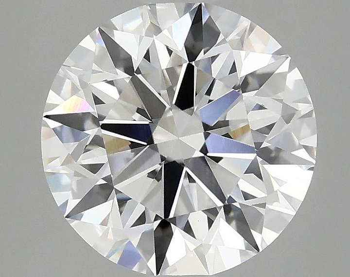 3.09 Carat Round Shaped Excellent Cut VVS2 IGI Certified Lab Grown Diamond