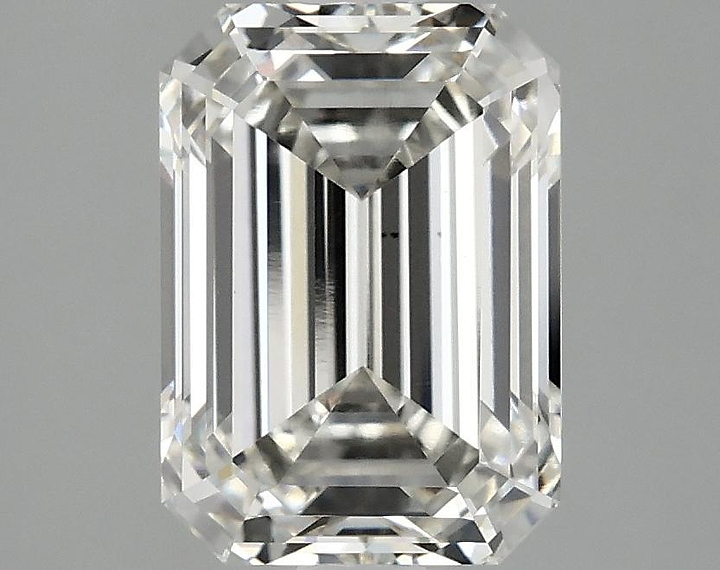 3.1 Carat Emerald Shaped Ideal Cut VS2 IGI Certified Lab Grown Diamond