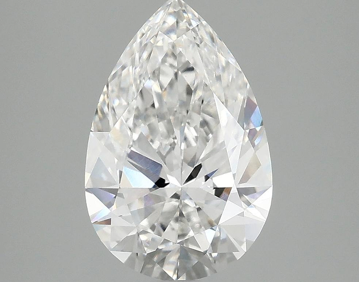 2.52 Carat Pear Shaped Excellent Cut VS1 IGI Certified Lab Grown Diamond
