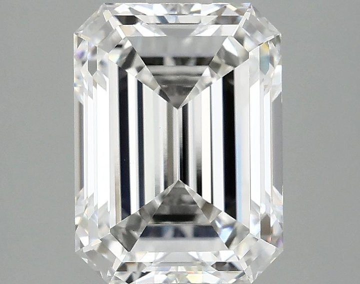 3.03 Carat Emerald Shaped Excellent Cut VS1 IGI Certified Lab Grown Diamond