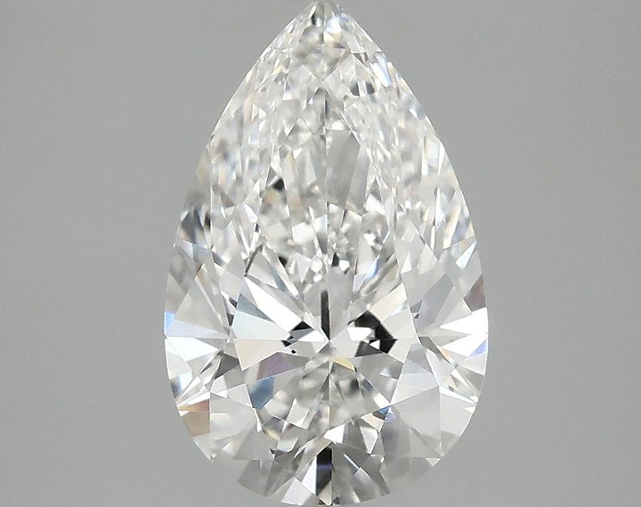 2.06 Carat Pear Shaped Ideal Cut VS1 IGI Certified Lab Grown Diamond