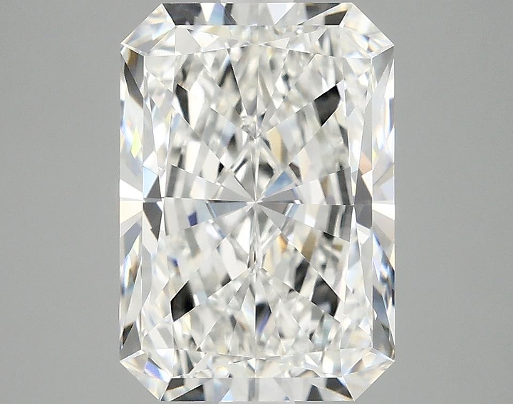 4.09 Carat Radiant Shaped Ideal Cut VVS2 IGI Certified Lab Grown Diamond