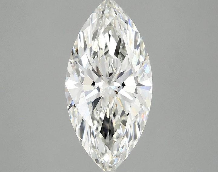 2.5 Carat Marquise Shaped Ideal Cut VS1 IGI Certified Lab Grown Diamond