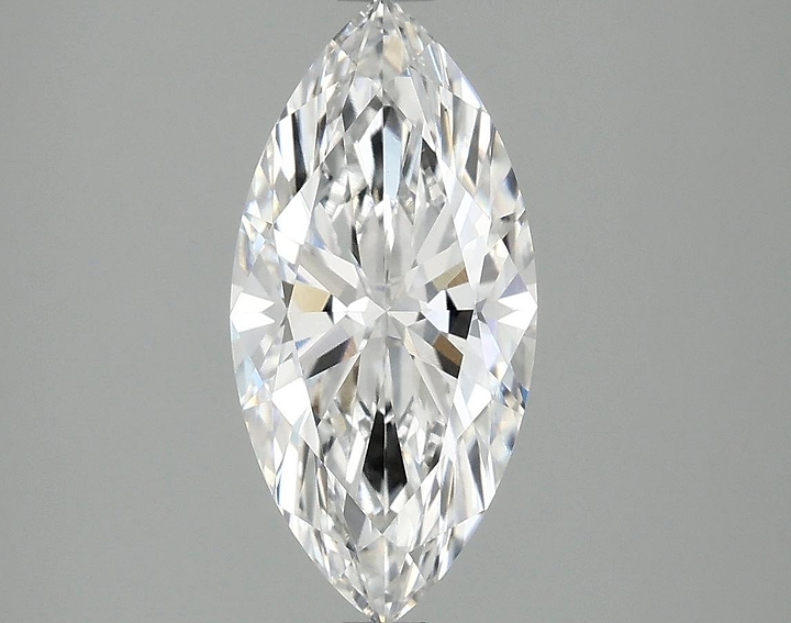 2.1 Carat Marquise Shaped Excellent Cut VS1 IGI Certified Lab Grown Diamond