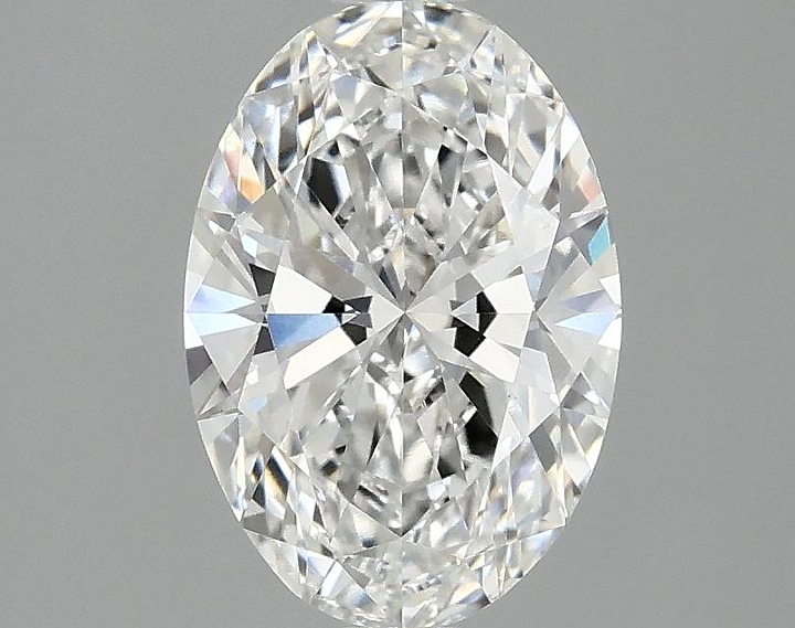 1.54 Carat Oval Shaped Ideal Cut VVS2 IGI Certified Lab Grown Diamond