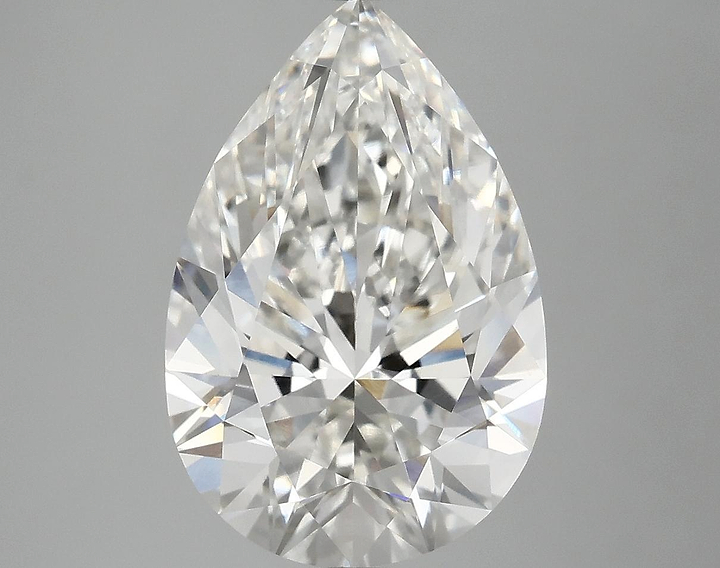 5.0 Carat Pear Shaped Excellent Cut VS1 IGI Certified Lab Grown Diamond