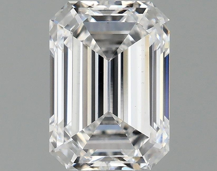 1.08 Carat Emerald Shaped Ideal Cut VS2 IGI Certified Lab Grown Diamond