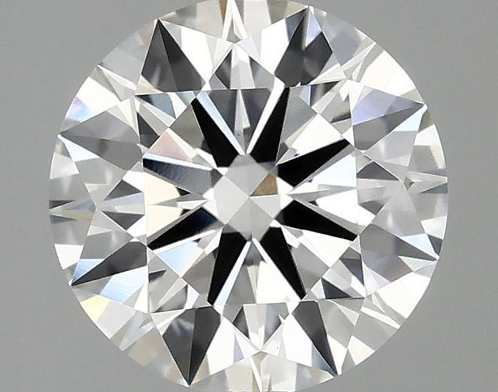 2.58 Carat Round Shaped Ideal Cut VVS2 IGI Certified Lab Grown Diamond