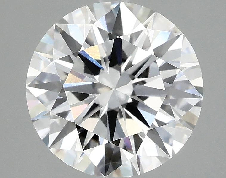 2.54 Carat Round Shaped Ideal Cut VVS2 IGI Certified Lab Grown Diamond