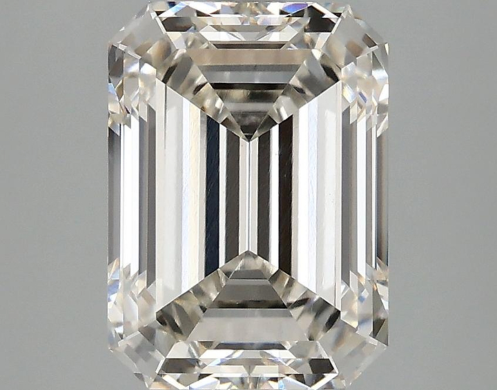 3.08 Carat Emerald Shaped Excellent Cut VS1 IGI Certified Lab Grown Diamond