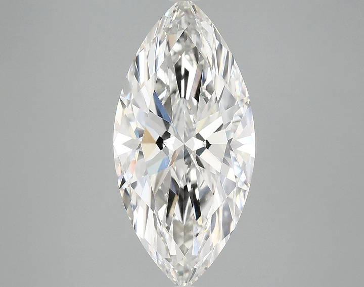 3.47 Carat Marquise Shaped Excellent Cut VVS2 IGI Certified Lab Grown Diamond