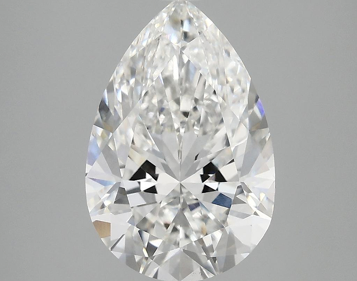 3.09 Carat Pear Shaped Excellent Cut VS1 IGI Certified Lab Grown Diamond