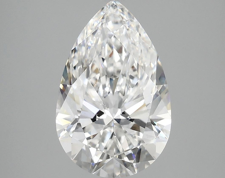 3.07 Carat Pear Shaped Ideal Cut VS1 IGI Certified Lab Grown Diamond