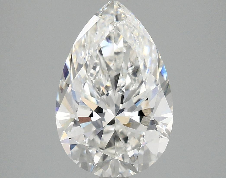 3.02 Carat Pear Shaped Excellent Cut VS1 IGI Certified Lab Grown Diamond