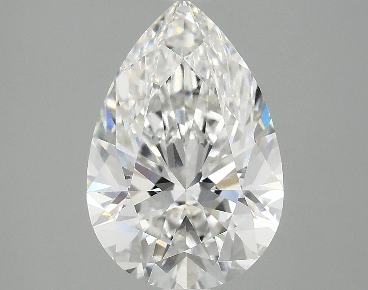 3.03 Carat Pear Shaped Excellent Cut VS1 IGI Certified Lab Grown Diamond