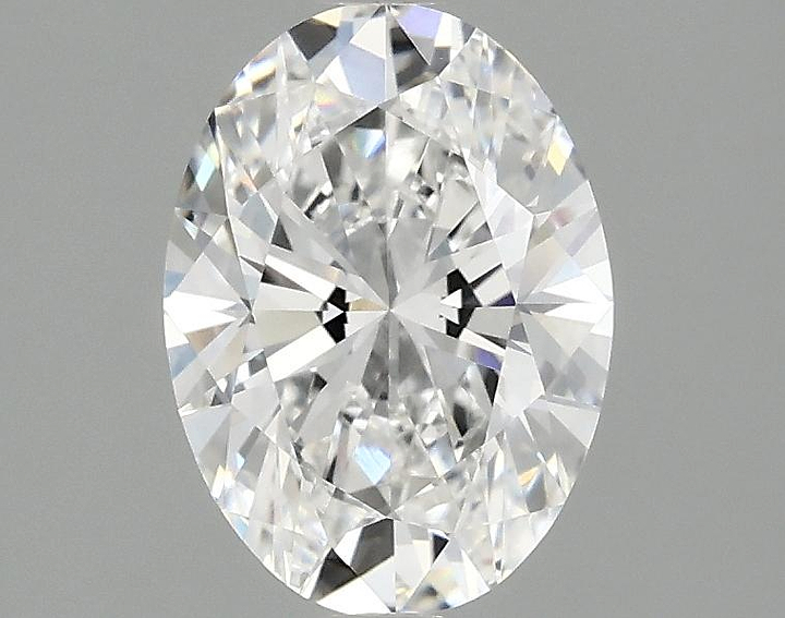 1.5 Carat Oval Shaped Excellent Cut VVS2 IGI Certified Lab Grown Diamond