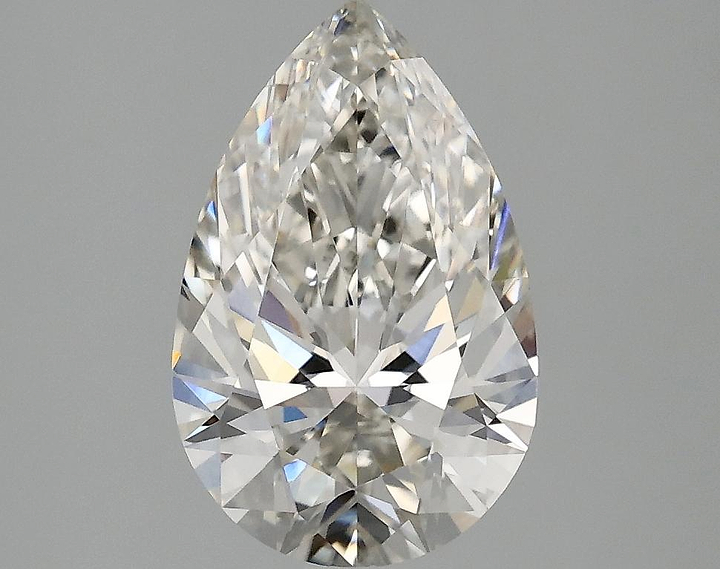 2.06 Carat Pear Shaped Ideal Cut VS1 IGI Certified Lab Grown Diamond