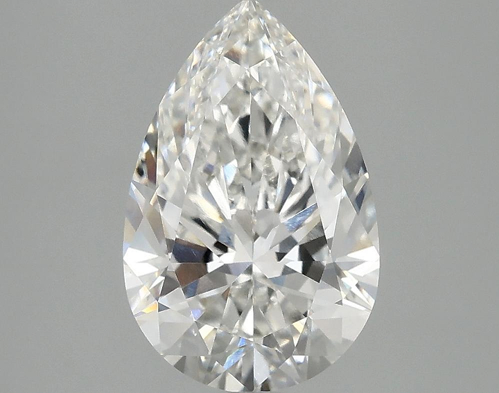2.56 Carat Pear Shaped Ideal Cut VS1 IGI Certified Lab Grown Diamond