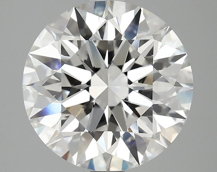 3.09 Carat Round Shaped Excellent Cut VVS2 IGI Certified Lab Grown Diamond