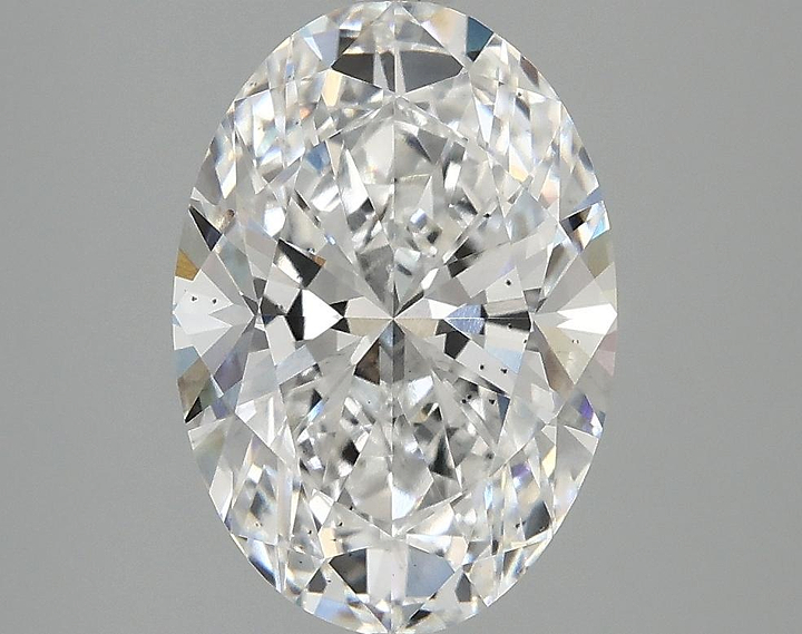 3.09 Carat Oval Shaped Ideal Cut SI1 IGI Certified Lab Grown Diamond