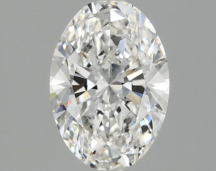 1.58 Carat Oval Shaped Ideal Cut VVS2 IGI Certified Lab Grown Diamond