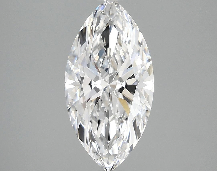 2.0 Carat Marquise Shaped Ideal Cut VVS2 IGI Certified Lab Grown Diamond