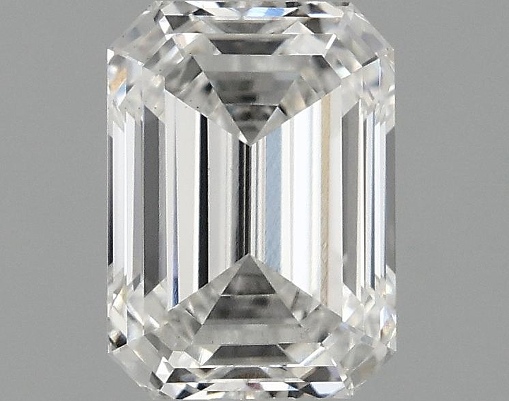 1.42 Carat Emerald Shaped Excellent Cut VS2 IGI Certified Lab Grown Diamond