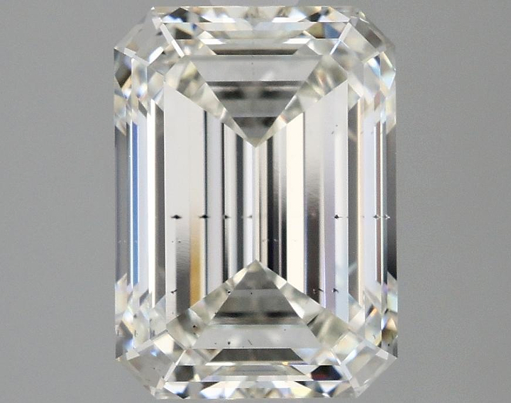 3.1 Carat Emerald Shaped Excellent Cut SI1 IGI Certified Lab Grown Diamond