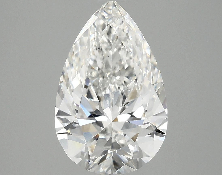 3.1 Carat Pear Shaped Ideal Cut VS1 IGI Certified Lab Grown Diamond