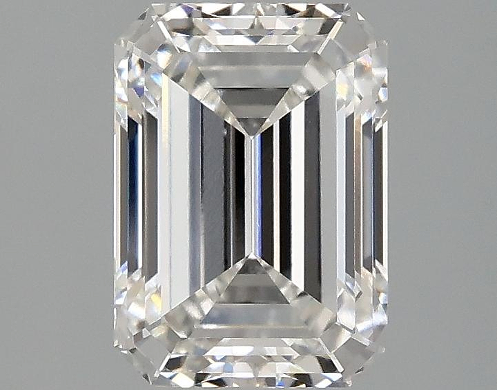 1.98 Carat Emerald Shaped Ideal Cut VVS2 IGI Certified Lab Grown Diamond