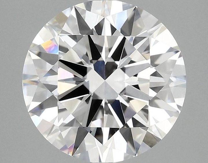 2.95 Carat Round Shaped Excellent Cut VVS2 IGI Certified Lab Grown Diamond