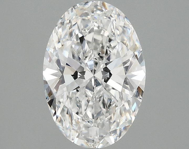 1.95 Carat Oval Shaped Ideal Cut VVS2 IGI Certified Lab Grown Diamond