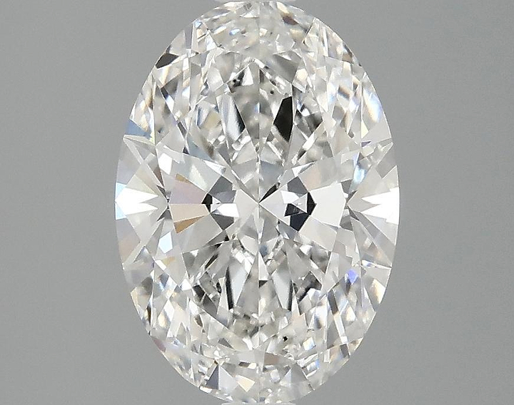2.01 Carat Oval Shaped Ideal Cut VS2 IGI Certified Lab Grown Diamond