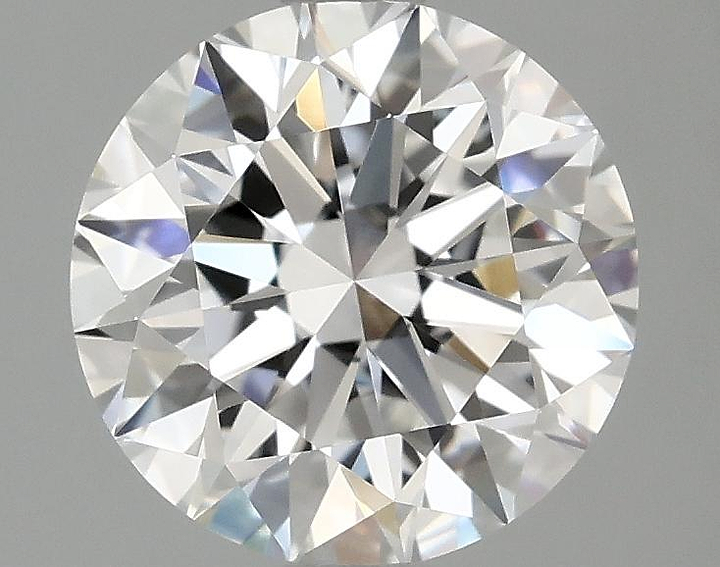 2.05 Carat Round Shaped Excellent Cut VVS2 IGI Certified Lab Grown Diamond