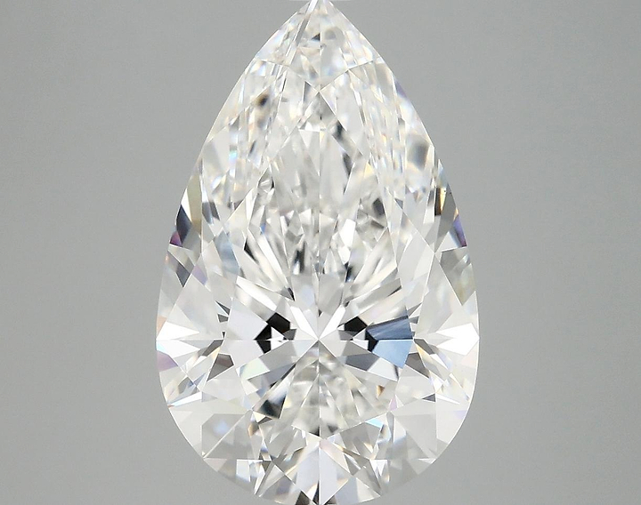5.05 Carat Pear Shaped Ideal Cut VS1 IGI Certified Lab Grown Diamond