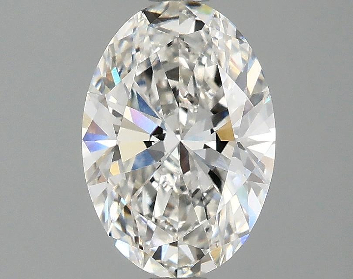 1.51 Carat Oval Shaped Ideal Cut VVS2 IGI Certified Lab Grown Diamond