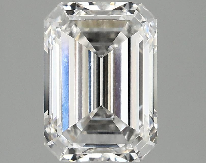 2.59 Carat Emerald Shaped Ideal Cut VS1 IGI Certified Lab Grown Diamond