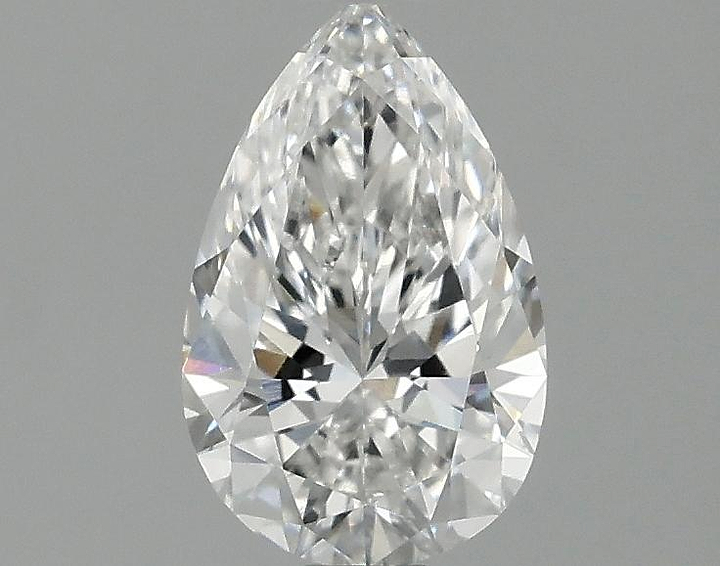 0.98 Carat Pear Shaped Ideal Cut VVS2 IGI Certified Lab Grown Diamond
