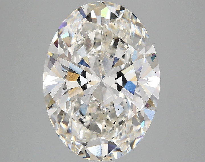 5.59 Carat Oval Shaped Excellent Cut SI1 IGI Certified Lab Grown Diamond