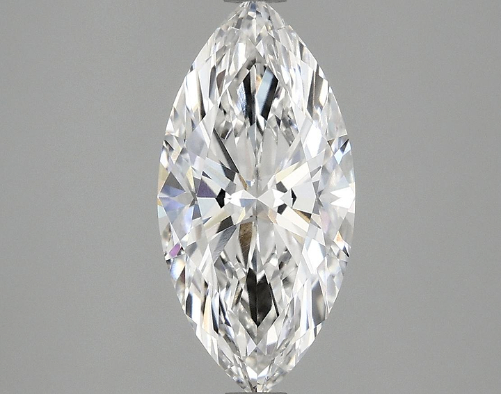 2.04 Carat Marquise Shaped Excellent Cut VVS2 IGI Certified Lab Grown Diamond